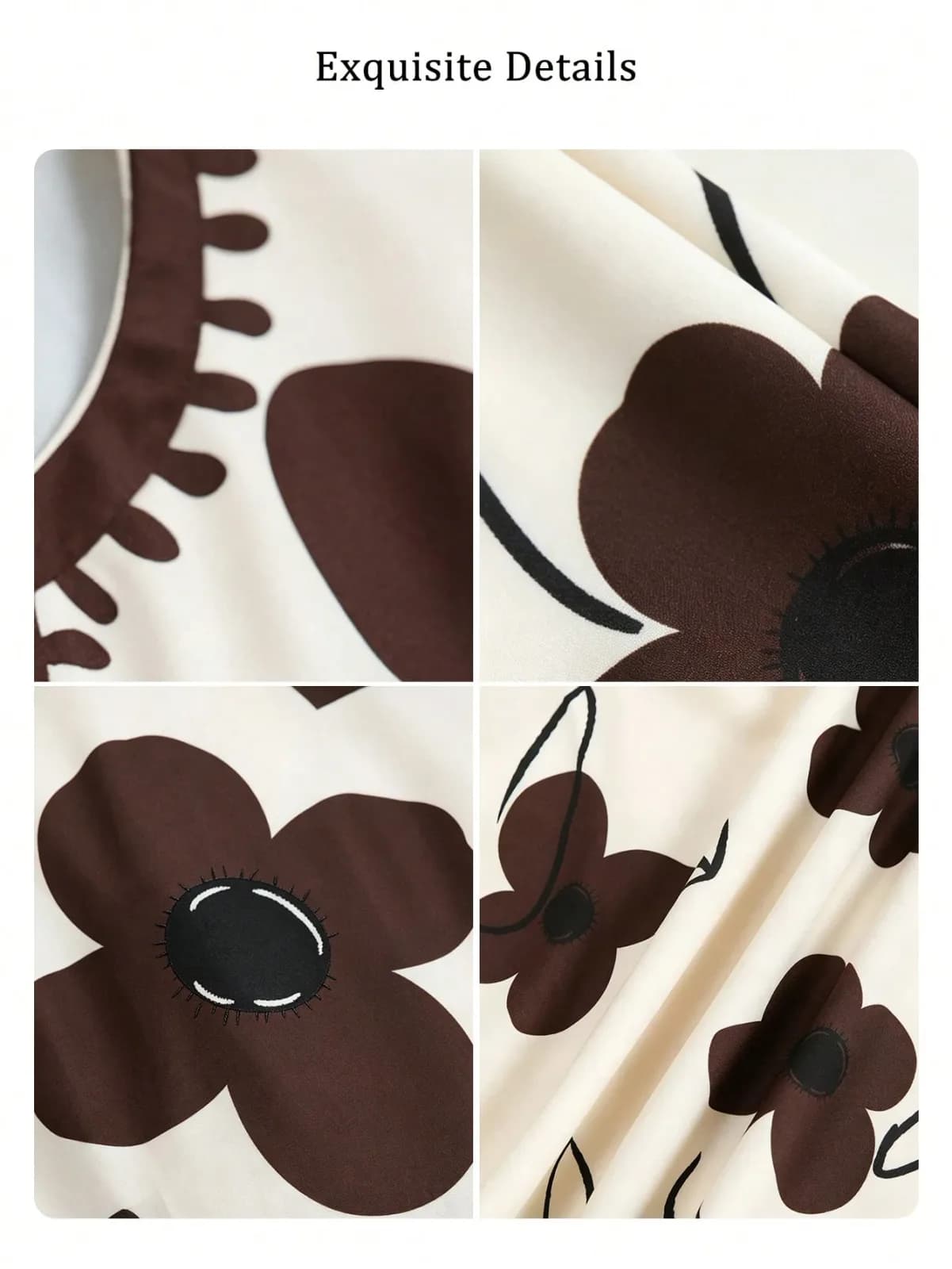 Spring/Summer V-Neck Large Floral Print Loose Long Sleeve Casual Beach Vacation Dress Plus Size Elegant