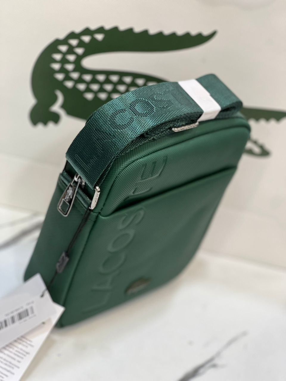 Sacoche Lacoste super Qualité Verte