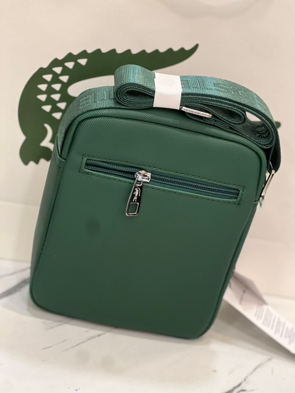 Sacoche Lacoste super Qualité Verte