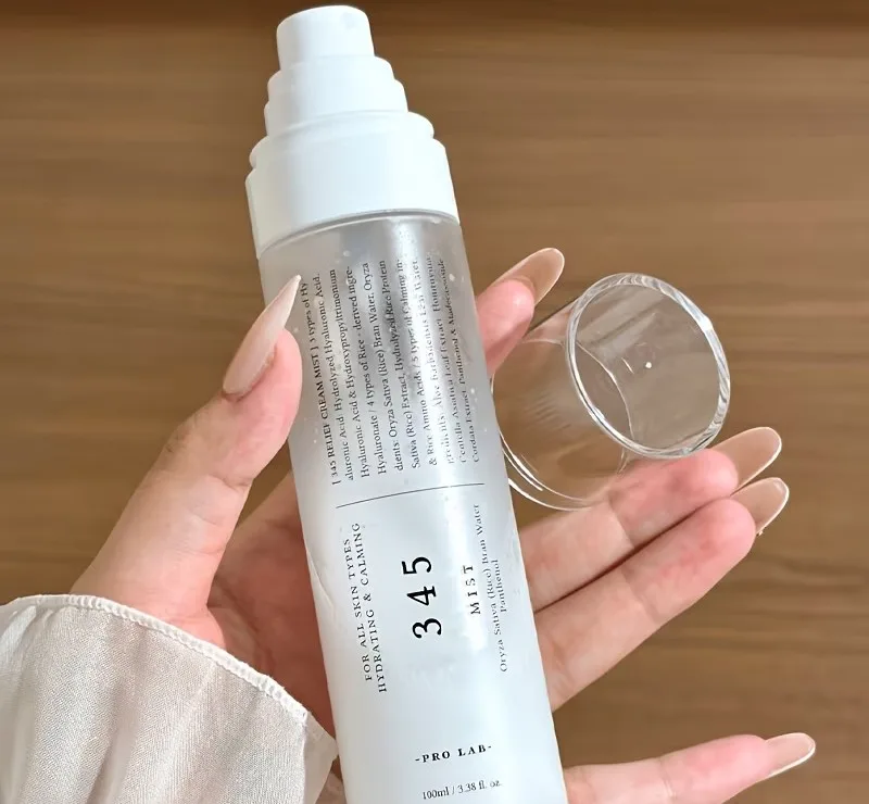Brume hydratante et apaisante "345 Mist" à l'essence de riz et Centella Asiatica