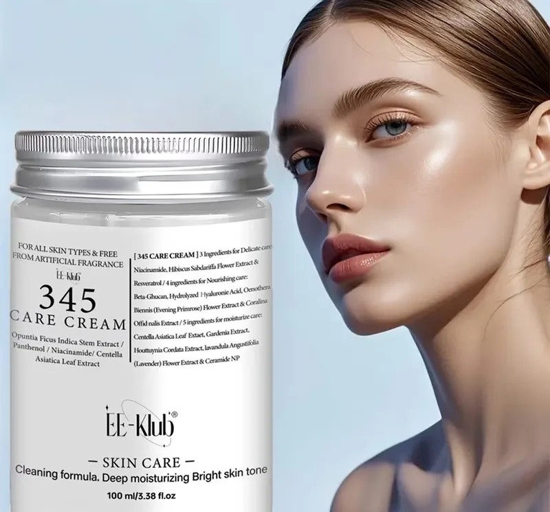 Crème hydratante et apaisante "345 Care Cream" pour le visage (100 ml)